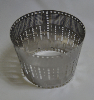 Stainless steel etching juicer filter -Xk201509