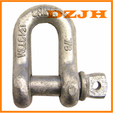 Screw pin chain shackles