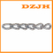 Welded steel twist-link chain with short-link pattern (machine)