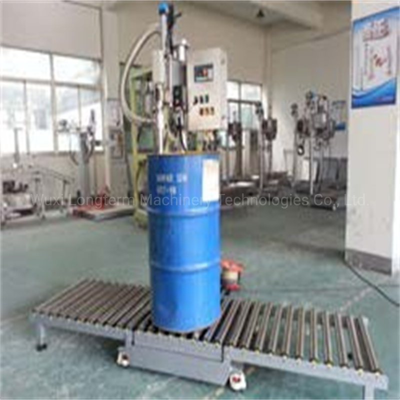 Full Automatic 200L Big Bottle/Drum/Metal Pail Oil Filling Bottling Packing Machine Plant Equipment