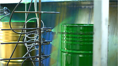 Steel Drum Painting Booth Machine, Spraying System for Manufacturing Steel Barrels