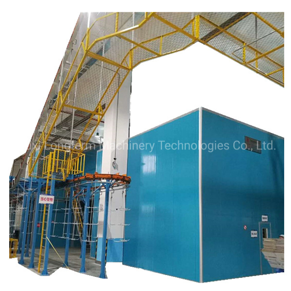 Intelligence Automatic Metal Hangers Powder Coating, Electrostatic