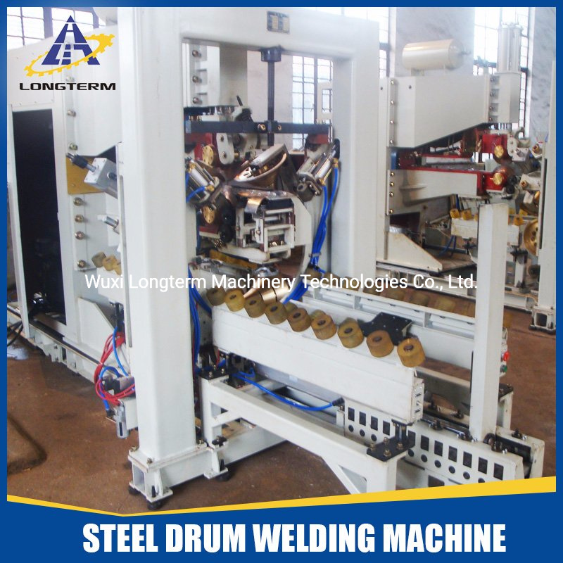Middle Speed Manufacturing Steel 200 Liter Drum Barrel Making Machine