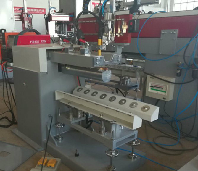LPG Cylinder Straight Seam Welding Machine