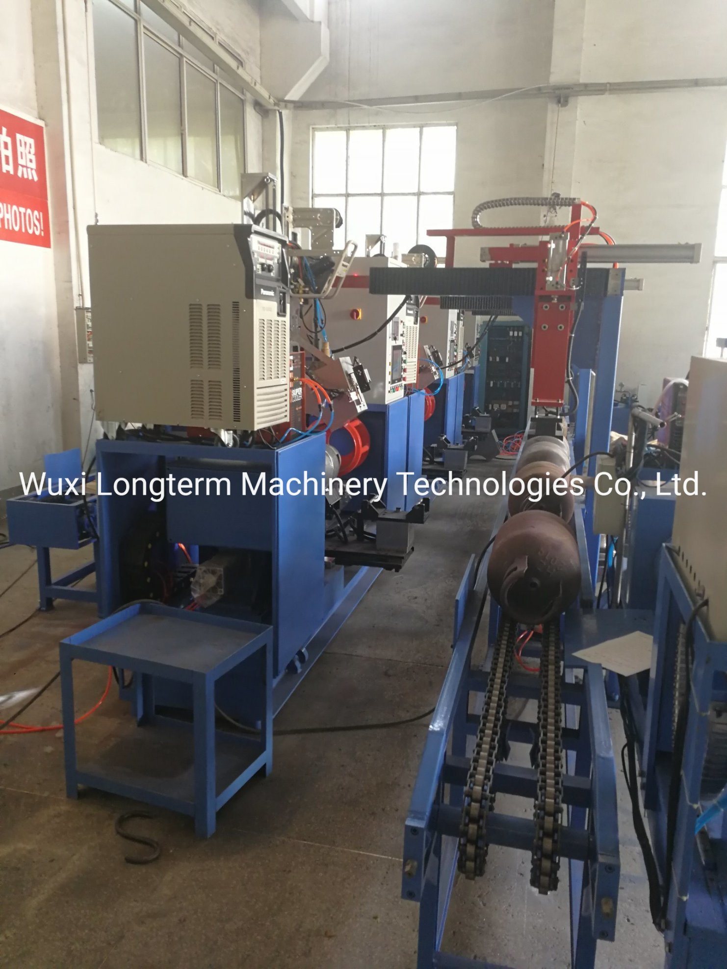Automatic LPG/ Water Heater/Water Geyser MIG Circumferential, Body Welding Machine with Mechanical Arms