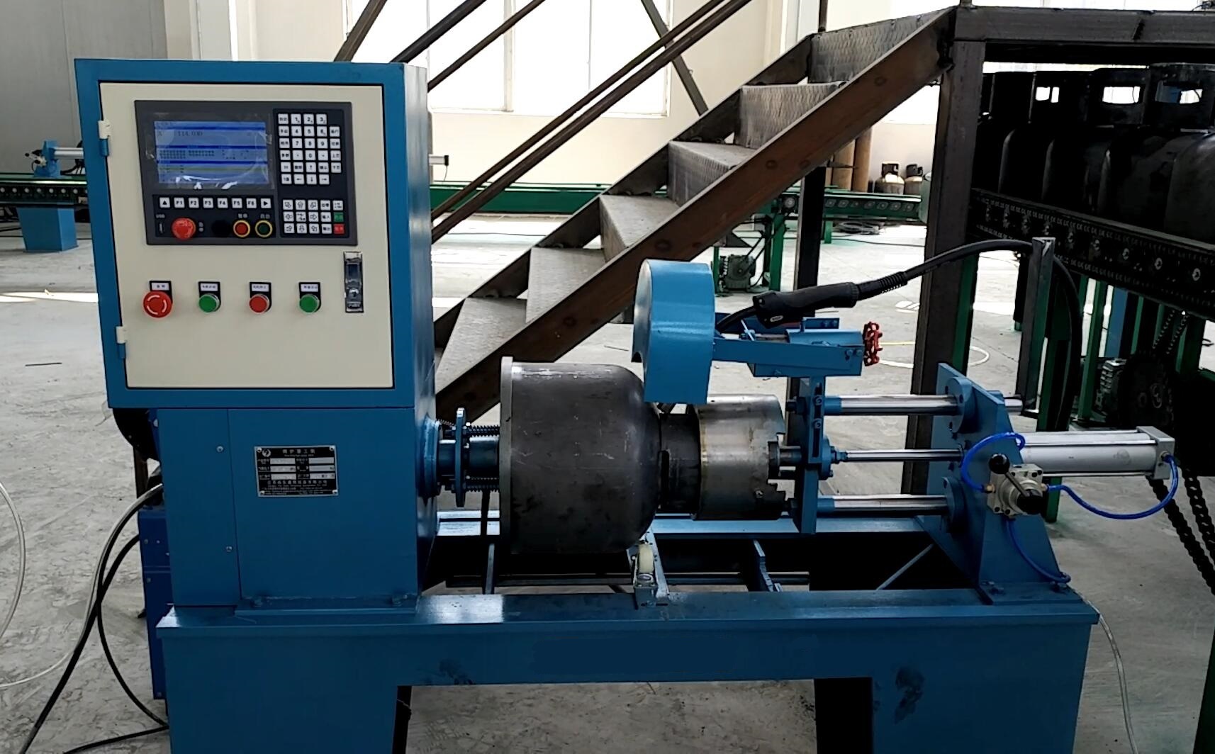 Digital Control LPG Gas Cylinder Handle Welding Machine
