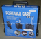 Portable Plastic Folding Shopping Cart (FC403K-3)