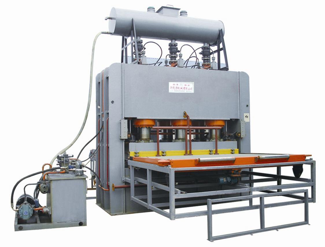 Hot Sale 1200 T 4*8 Short Cycle Melamine Hot Press Machine for Sticking
