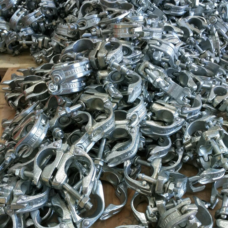 British Type Scaffolding Fittings Clamp Drop Forged Swivel Coupler