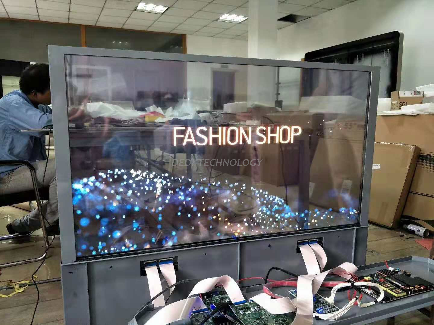 transparent lcd glasses