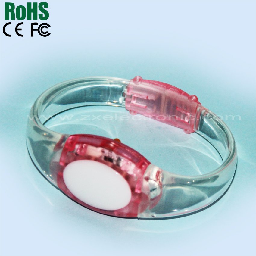 Sound activated led wristbandfor party