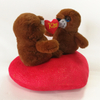 Hot Sale Ocean Animal Brown Seal Plush Couple Lovers Toys