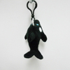 Custom Soft Plush Orca Whale Toy Keychain