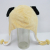 Soft Plush Toy Dog Winter Hat for Kids