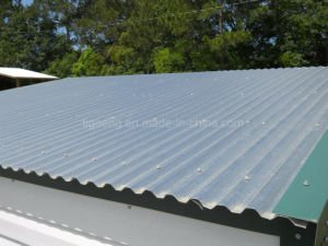 Tuile de toit ondul&eacute;e enduite de Galvalume de t&ocirc;les d'acier de zinc en aluminium