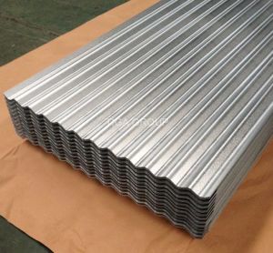 Toiture ondul&eacute;e en m&eacute;tal de Galvalume de longue d'envergure d'Aluzinc feuille enduite de toit