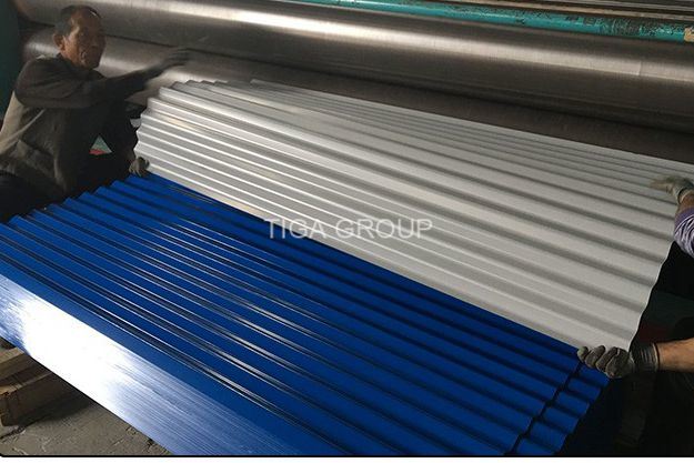 Metal Roofing Materials/Colorful Prepainted Steel Sheet Roofing Factory Price