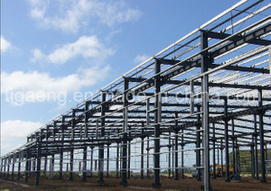 High Quality Heavy-Duty Workshop/Steel Warehouse Project for Mozambique
