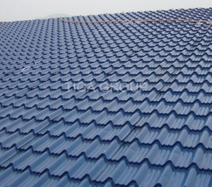 Ibr Metal Wave Galvanized Steel Sheet / Glazed Roof Tiles