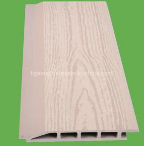 Hojas al aire libre de madera impermeables de gama alta del panel de pared del PE WPC