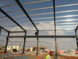 Proyecto del taller resistente de la buena calidad/de la estructura de acero para Ghana