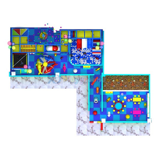 Индивидуальная тематическая площадка для развлечений в океане Детская игровая площадка для детей