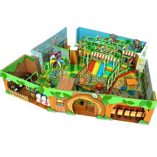 Детская площадка Jungle Themed Развлечения Развлечения для детей с мячом и игровой площадкой
