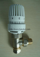 Válvula de aluminio del tubo del radiador termostático