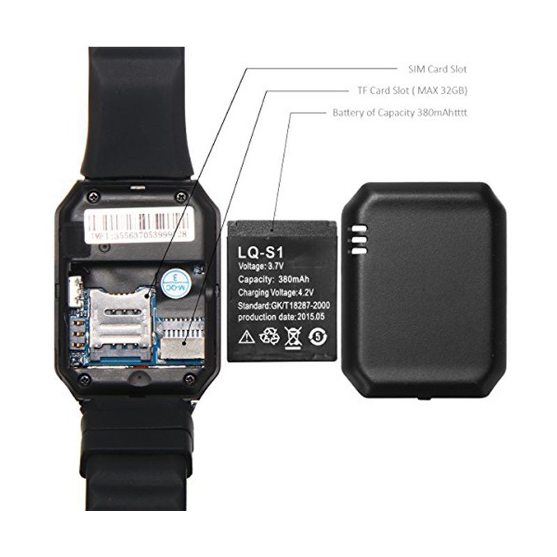 dz09 smartwatch sim card