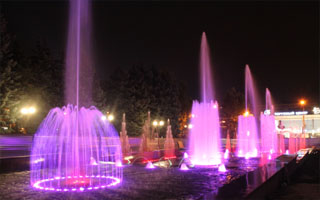 Donetsk program fountain