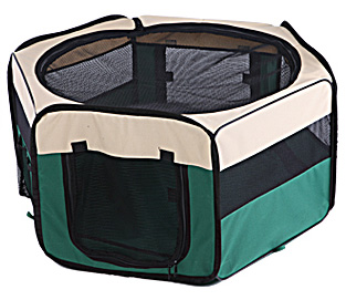 Portable Pet Playpen with Six Panels
