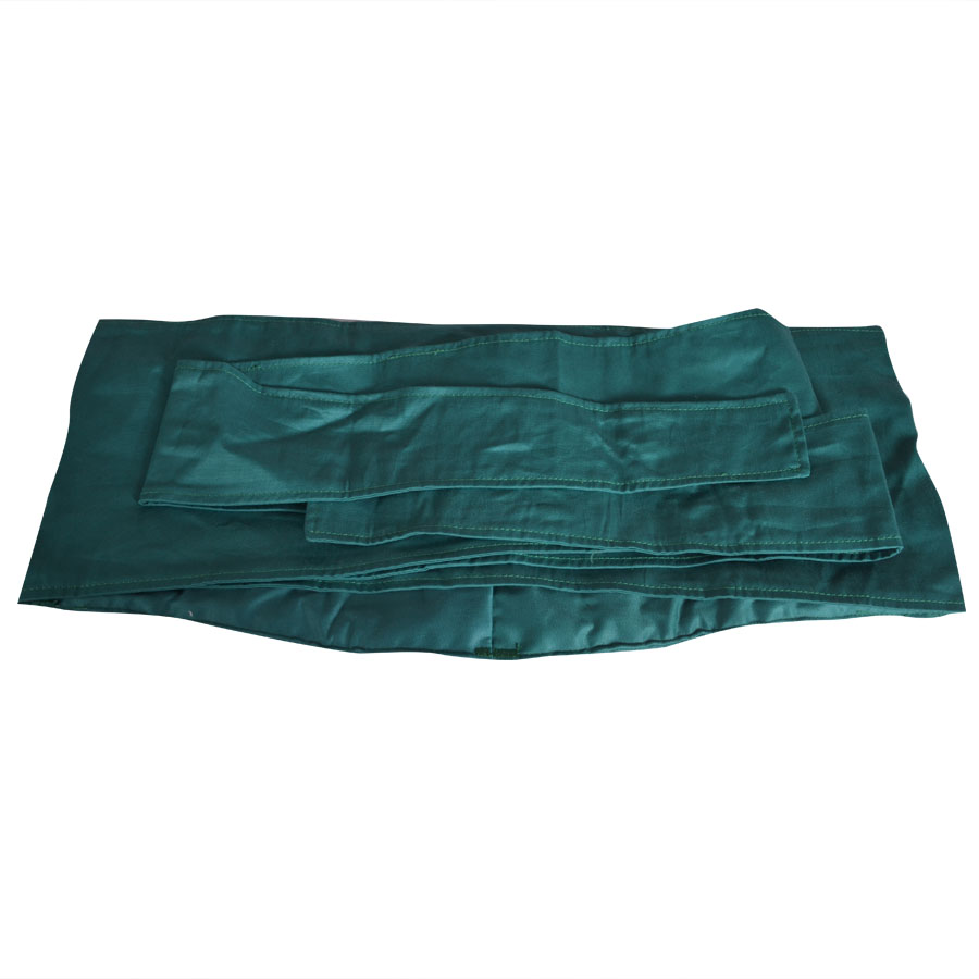 The knee joint ties a belt approximately
