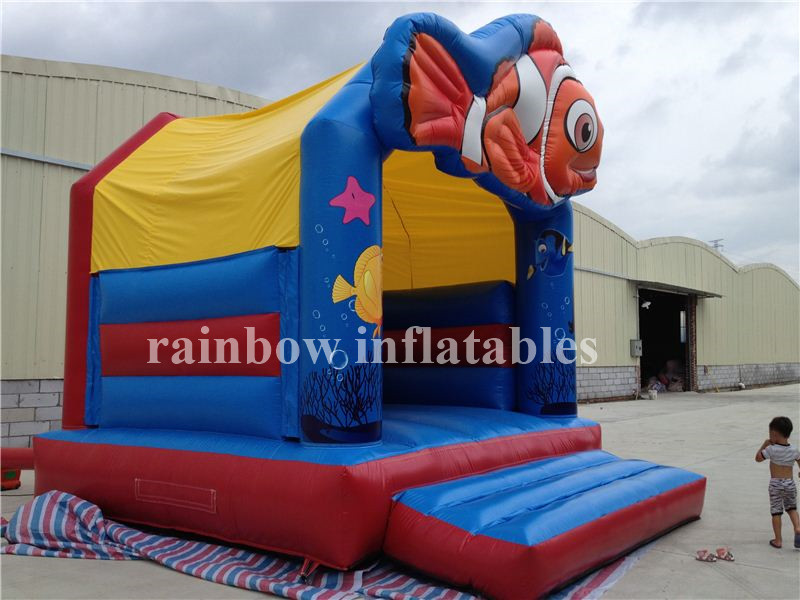 RB1052( 4x5m ) Inflatable Fish Bouncer/ Inflatable Small Bouncer for Kids