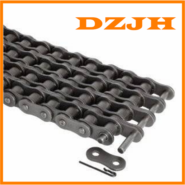 Multiple strand roller chains