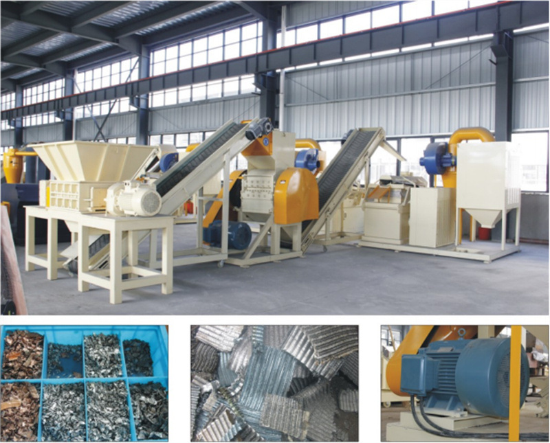 Waste Copper Wire Recycling Machine/Wire Stripping Machine/Cable Stripper Machine/Scrap Copper Wire Recycle Line/Cable Crusher/Copper Wire Crusher Machine