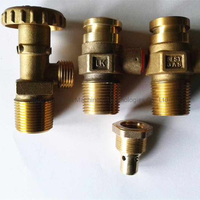 Brass Gas Flow Control Valve for LPG/CNG Gas Cylinder