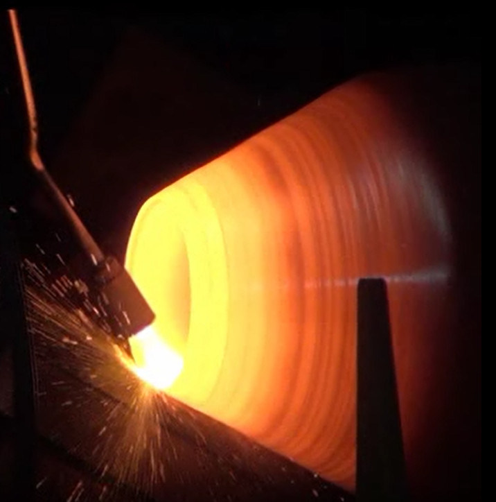 CNG Car Cylinder Hot Spinning Machine
