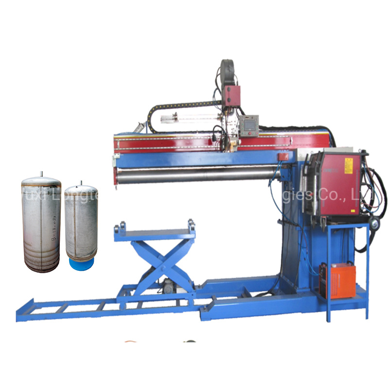China Automatic Straight Linear Welding Machine for LNG Cylinder Tank