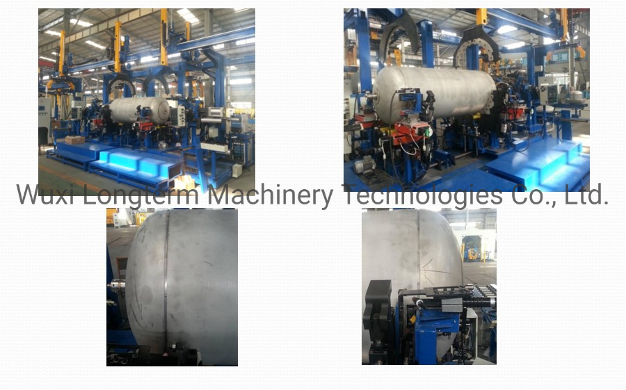 Cryogenic LNG Gas Cylinder Welding Machine, LNG Double Head Girth/Seam