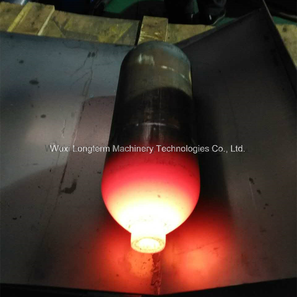 CNG/Seamless/Oxygen Cylinder Hot Spinning Machine, Fire Extinguisher Mouth Necking in Forming Machine~