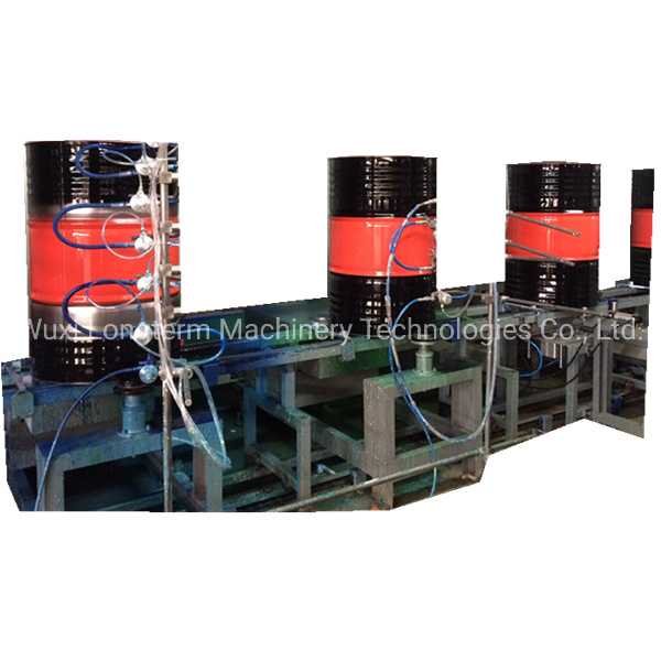 Automatic Steel Oil Drum Painting Machine Outside and Inner Spraying Booth for Steel Drums