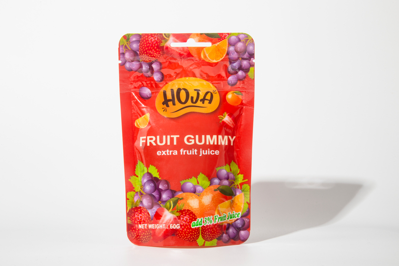 Fruit juice gummy 