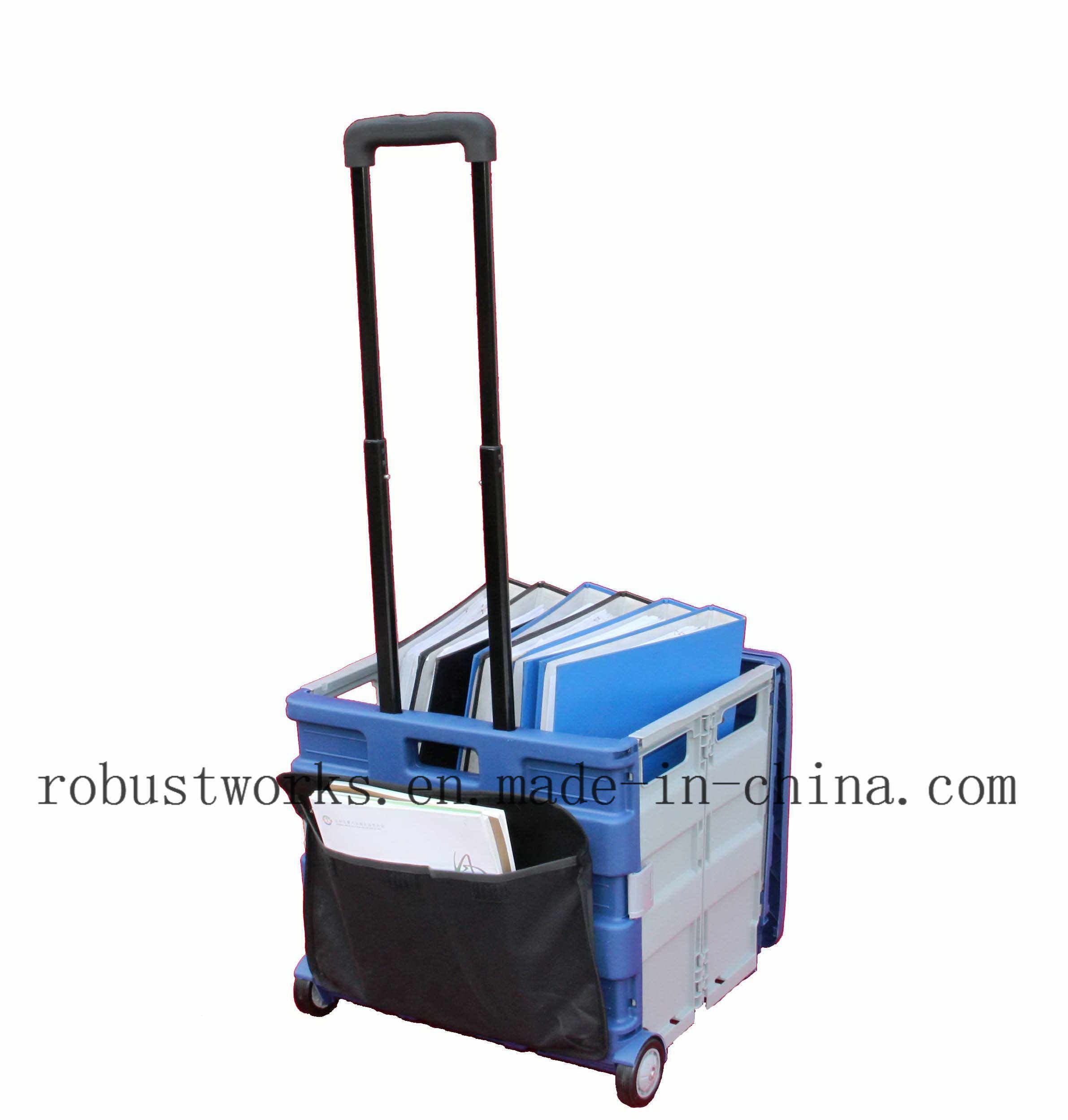 Large Folding Cart with Canvas Pouch and Top Cover (FC406LP)