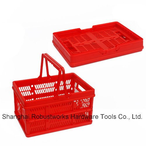 Small Size Folding Plastic Basket (FB001)