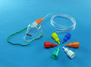 Venturi oxygen mask (short)