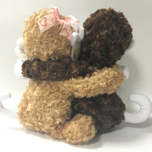 Valentines Gifts Long Arm Couple Soft Hug Monkey Plush 