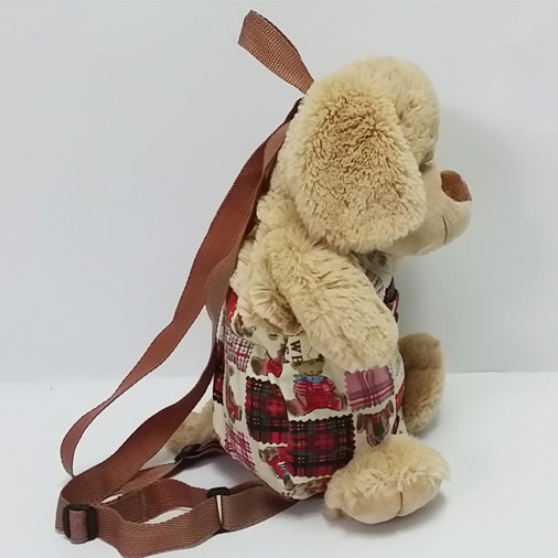 Plush Soft Toy Cartoon Dog Backpack for Kids