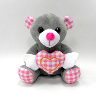 Plush Teddy Bear Animal Stuffed Soft Toys Grey Teddy Bear