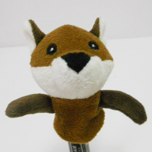 Plush Stuffed Toy Fox Finger Puppet for Kids