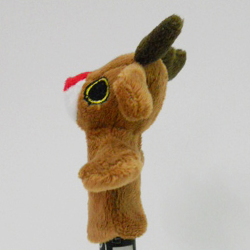 Plush Stuffed Toy Reindeer Finger Puppet for Kids